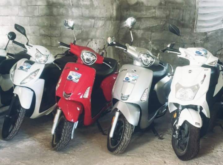 Scooters disponibles pour location Marie-Galante