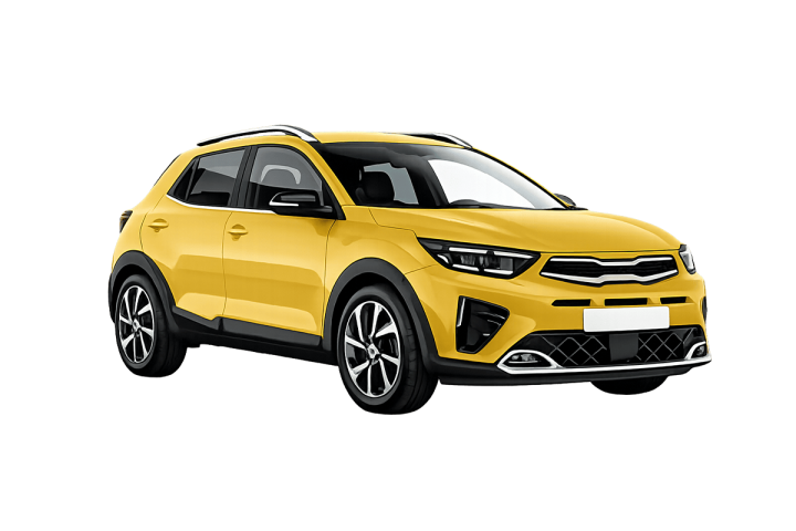Kia Stonic jaune Marie Galante