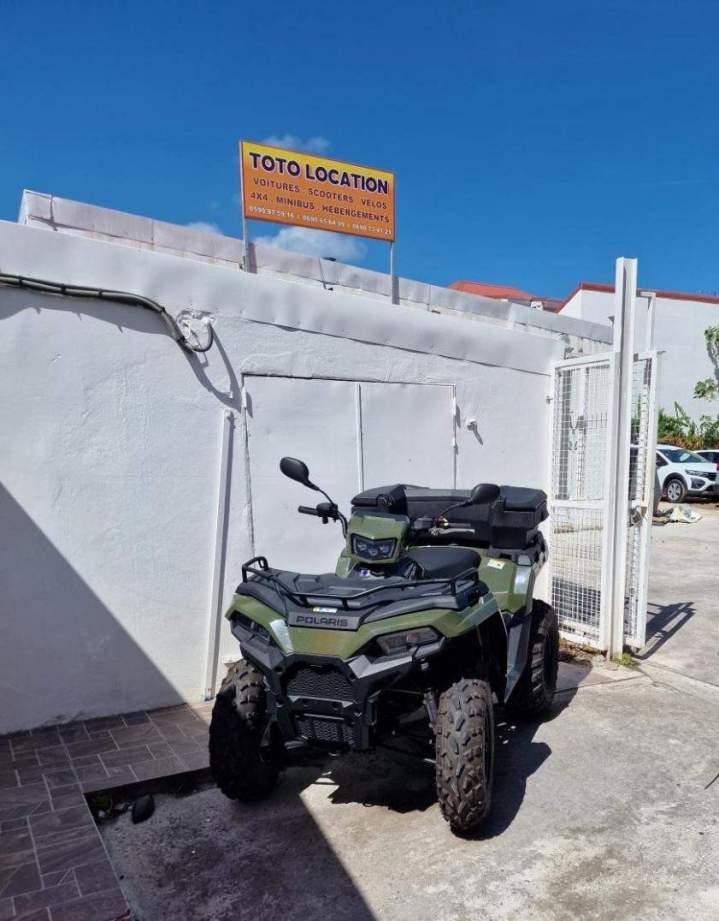 Quad à louer Marie-Galante